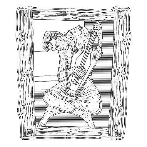 The Beauty of Horror 6: Famous Monsterpieces Coloring Book