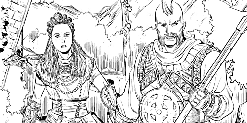 The Official Horizon Zero Dawn Coloring Book
