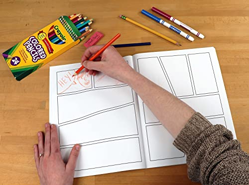 Blank Comic Book: Draw Your Own Manga! (84 Blank Pages of 21 Different Templates)