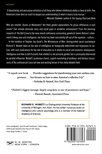 Intelligence and How to Get It: Why Schools and Cultures Count
