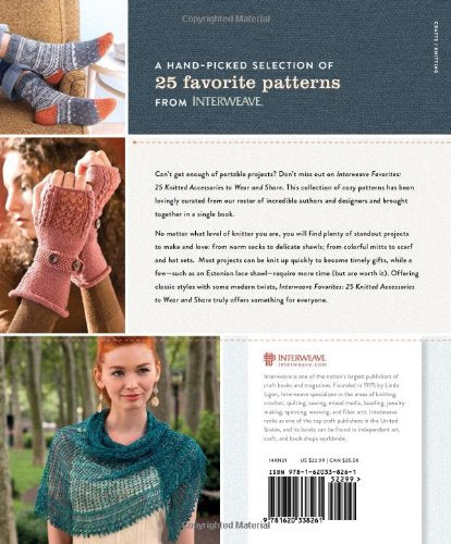 F&W Media Interweave Press, 25 Knitted Accessories to Wear and Share
