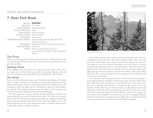 Wild Roads Washington, 2nd Edition: 80 Scenic Drives to Camping, Hiking Trails, and Adventures