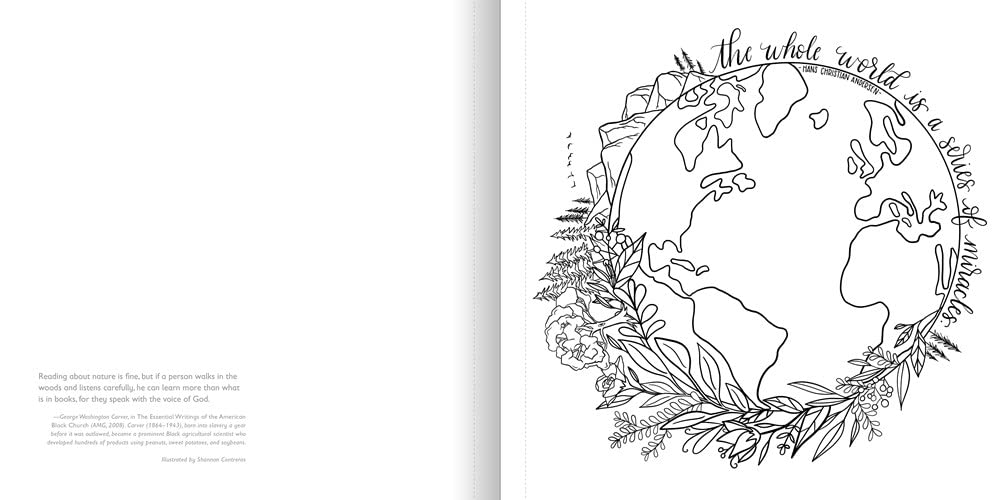 For the Beauty of the Earth: A Coloring Book to Celebrate the Wonder of Creation: A Nature Coloring Book