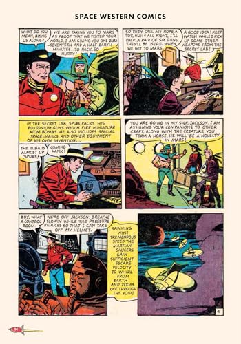 Space Western Comics: Cowboys vs. Aliens, Commies, Dinosaurs, & Nazis!