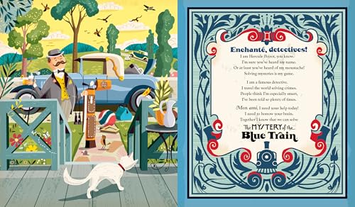 The Mystery of the Blue Train (Mini Mysteries)