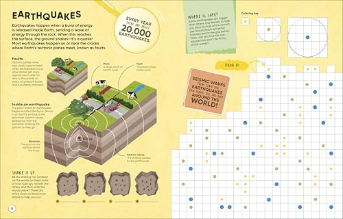 Brain Booster Volcanoes and Earthquakes: Over 100 Mind-Boggling Activities that Make Learning Easy and Fun