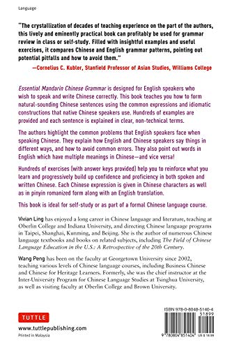 Essential Chinese Grammar: Write and Speak Chinese Like a Native! The Ultimate Guide to Everyday Chinese Usage (Essential Grammar Series)