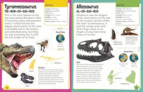 Sticker Encyclopedia Dinosaurs (Sticker Encyclopedias)