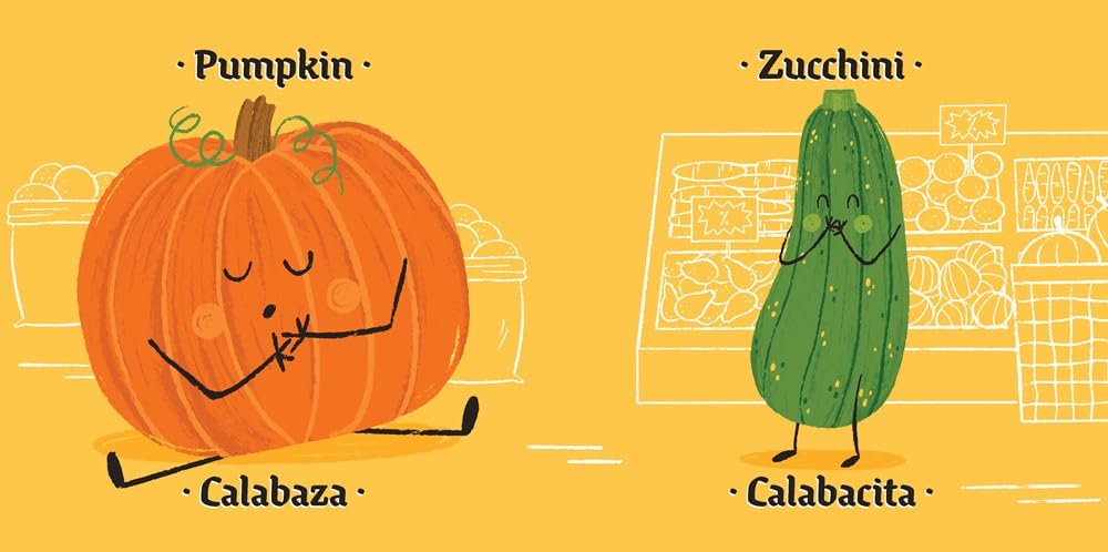 Vegetables That Are Fruits (Bilingual: English/Spanish): A Bilingual Fruits Book (Lil' Libros Bilingual Book) (English and Spanish Edition)