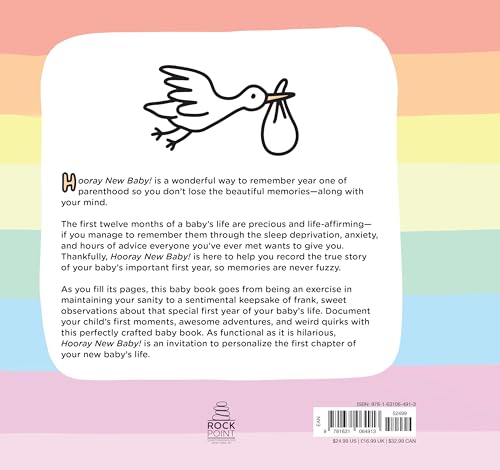 Hooray New Baby!: A Keepsake Book for Our Precious, Real-Life Baby