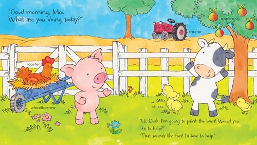Oink and Moo Paint a Barn
