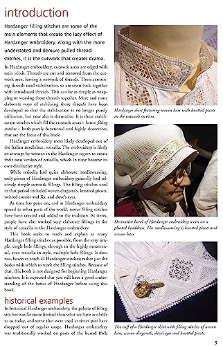 Hardanger Filling Stitches: A step-by-step handbook