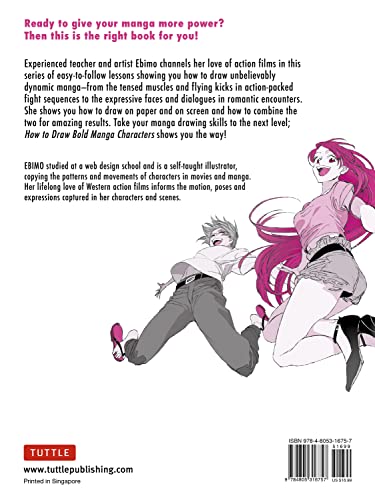 How to Draw Bold Manga Characters: Create Truly Dynamic Manga! Learn Hundreds of Different Action Poses! (Over 1350 Illustrations)