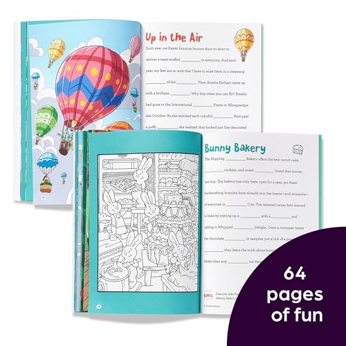 Silly Sticker Stories: Easter: Fill-in-the-Blank Silly Easter Story Book with Over 310 Easter Stickers Plus Easter Games and Puzzles for Families to ... Hidden Pictures Silly Sticker Stories)