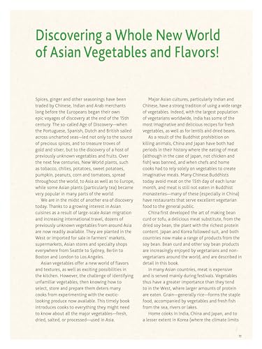 Asian Vegetables: A Cook's Bible: Descriptions and Illustrations of 139 Vegetables, Including Dried and Preserved Varieties with 145 Authentic Recipes