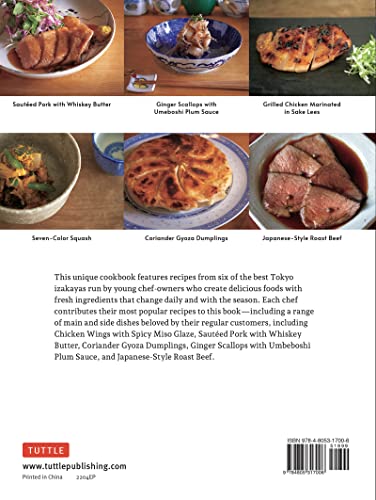 Tokyo Izakaya Cookbook: Delicious Pub Recipes from Six Popular Tokyo Eateries