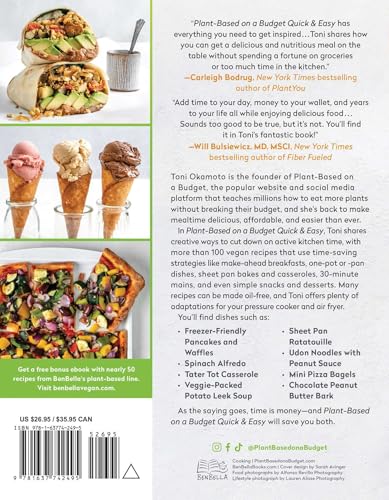 Plant-Based on a Budget Quick & Easy: 100 Fast, Healthy, Meal-Prep, Freezer-Friendly, and One-Pot Vegan Recipes
