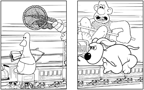 Wallace & Gromit - The Official Colouring Book