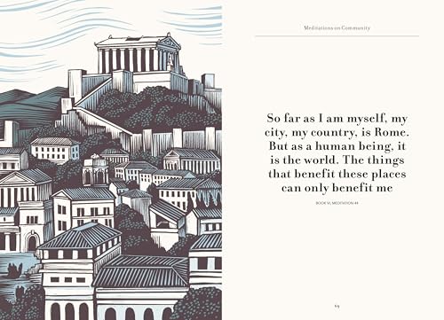 The Illustrated Meditations: Life Lessons from Marcus Aurelius