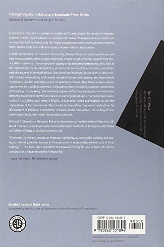 Forecasting Non-Stationary Economic Time Series (Zeuthen Lectures)