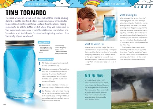 Mason Jar Science: 40 Slimy, Squishy, Super-Cool Experiments; Capture Big Discoveries in a Jar, from the Magic of Chemistry and Physics to the Amazing Worlds of Earth Science and Biology