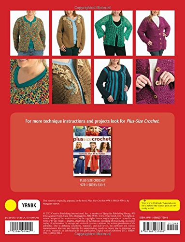 Plus Size Cardis to Crochet: Complete Instructions for 5 Projects