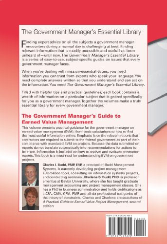The Government Manager's Guide to Earned Value Management