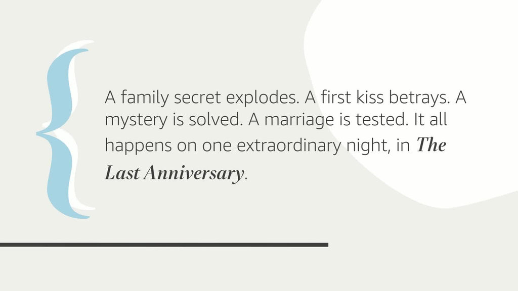 The Last Anniversary: An Unforgettable Mystery of Family Secrets and Unexpected Inheritance?Get Lost in the Pages of This Captivating Summer Read