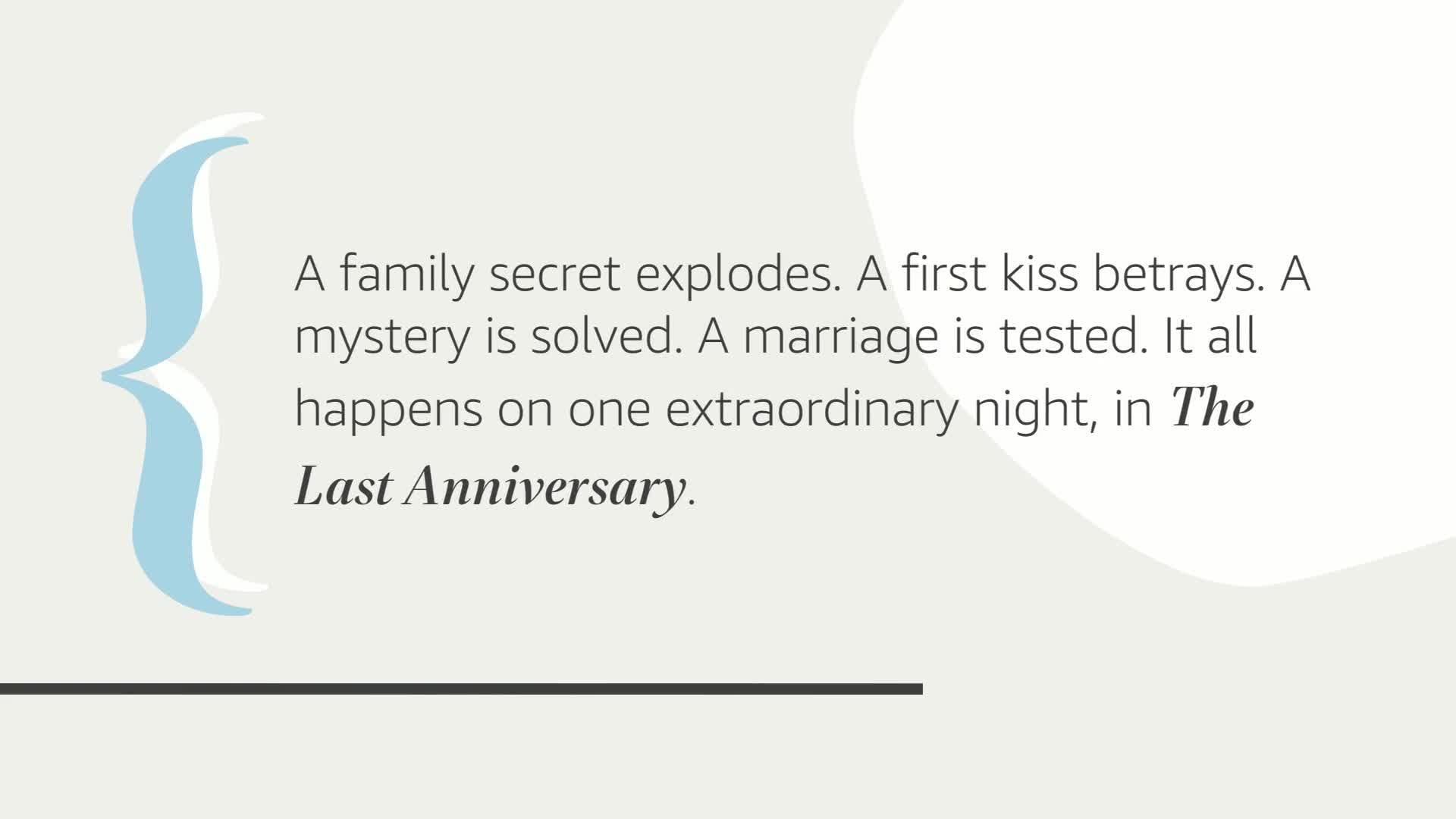 The Last Anniversary: An Unforgettable Mystery of Family Secrets and Unexpected Inheritance?Get Lost in the Pages of This Captivating Summer Read