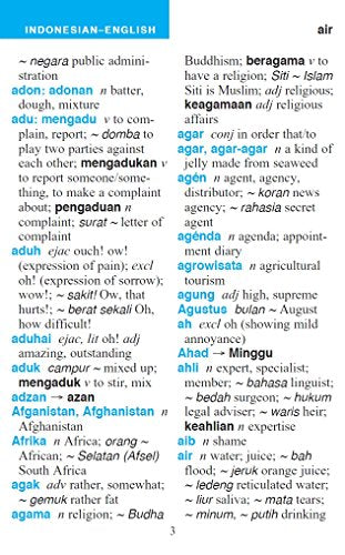 Tuttle Pocket Indonesian Dictionary: Indonesian-English English-Indonesian (Tuttle Pocket Dictionaries)