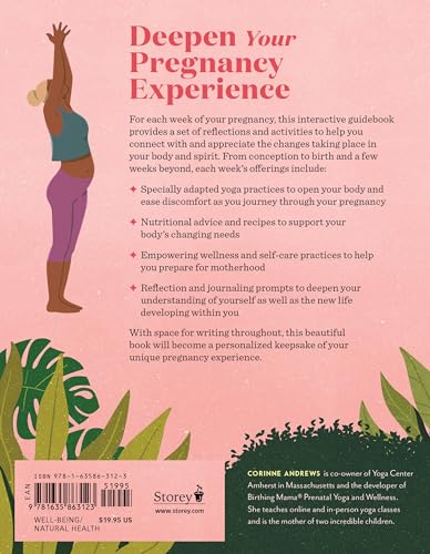 Birthing Mama: Your Companion for a Holistic Pregnancy Journey with Week-by-Week Reflections, Yoga, Wellness Recipes, Journal Prompts, and More