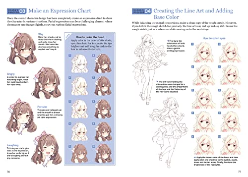 Manga & Anime Digital Illustration Guide: A Handbook for Beginners (with over 650 illustrations)