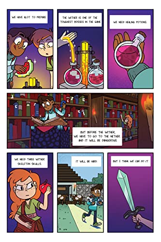 Minecraft: Open World--Into the Nether (Graphic Novel)