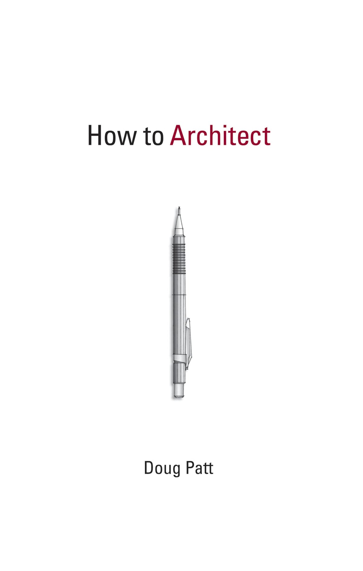 How to Architect (Mit Press)