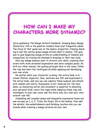 Drawing Dynamic Manga Characters: The Easy 1-2-3 Method for Beginners