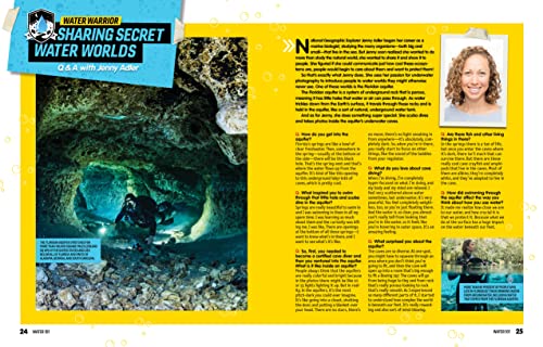National Geographic Kids WATER!: Why every drop counts and how you can start making waves to protect it