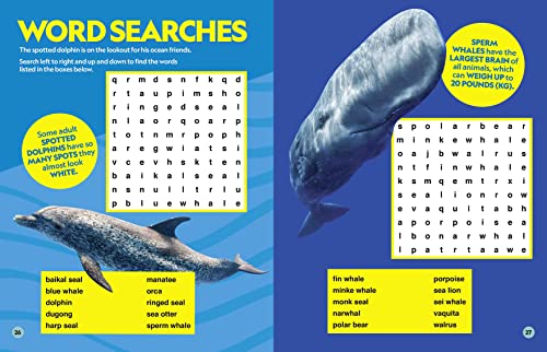 National Geographic Kids Puzzle Book of the Ocean (NGK Puzzle Books)