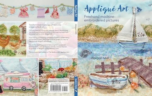 Applique Art: Freehand machine-embroidered pictures