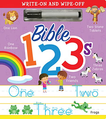 Bible 123s Write-On and Wipe-Off: Celebrate the Bible and Learn to Count (Bible Write-On and Wipe-Off)
