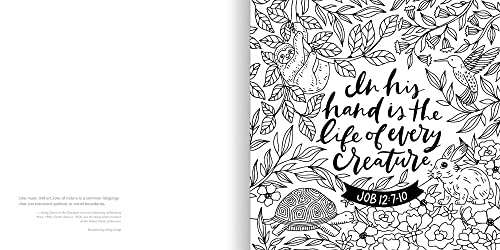 For the Beauty of the Earth: A Coloring Book to Celebrate the Wonder of Creation: A Nature Coloring Book