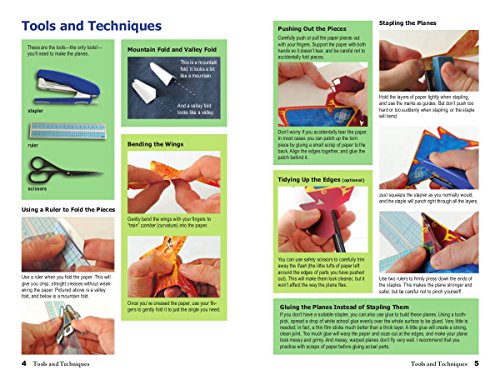 Supercool Paper Airplanes Kit: 12 Pop-Out Paper Airplanes Assembled in About a Minute: Kit Includes Instruction Book, Pre-Printed Planes & Catapult Launcher