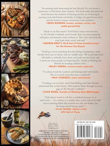 The Provider Cookbook: Fish and Game Recipes for Eating Wild and Living Off the Land