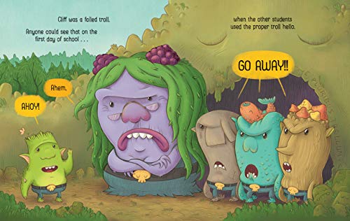 CliFF the Failed Troll: (Warning: There Be Pirates in This Book!) (A Kids Book About Being Different)