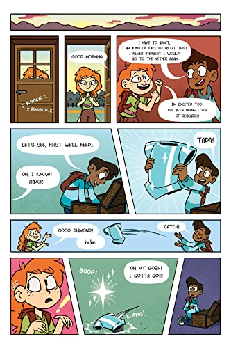 Minecraft: Open World--Into the Nether (Graphic Novel)