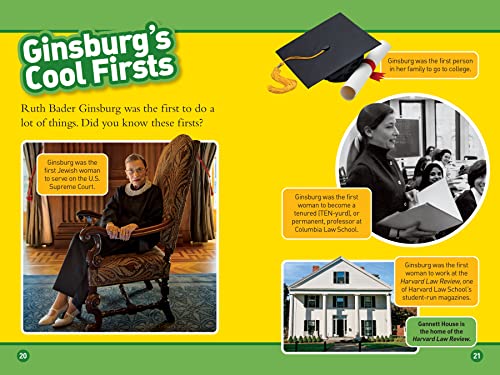 Ruth Bader Ginsburg (National Geographic Kids Readers, Level 3)