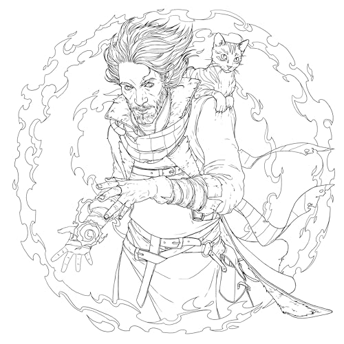 Critical Role: The Mighty Nein Coloring Book