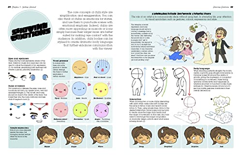 Super-Cute Manga Chibis to Draw and Paint