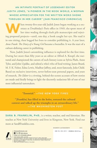 The Editor: How Publishing Legend Judith Jones Shaped Culture in America
