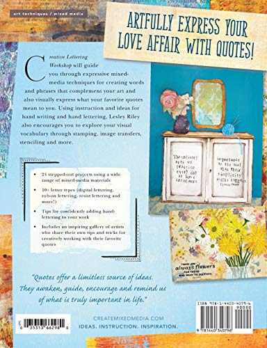 Creative Lettering Workshop: Combining Art with Quotes in Mixed Media