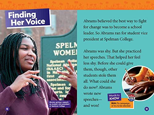 Stacey Abrams (National Geographic Kids Readers, Level 2)